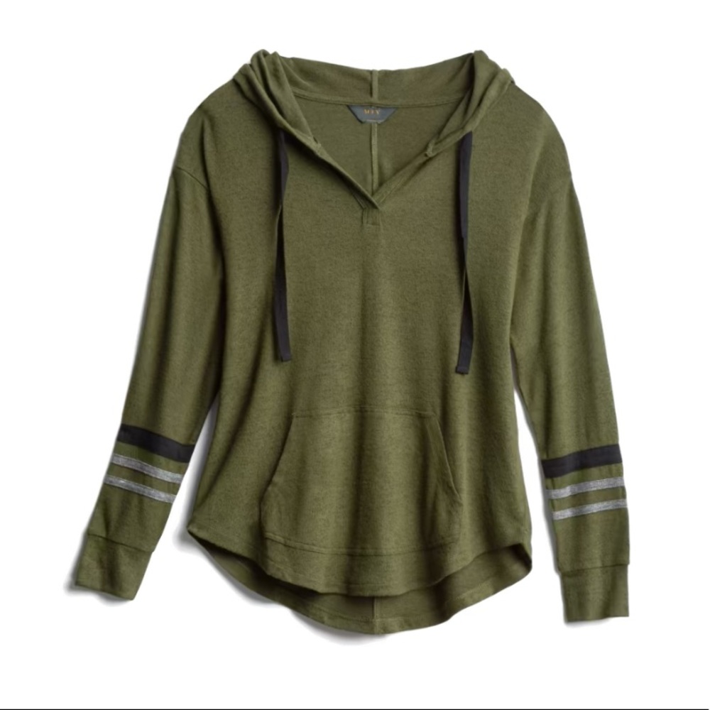 NWT MIX BY 41 HAWTHORN
Kallon Brushed Knit Hoodie
S | Olive